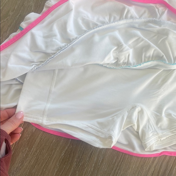 Lilly Pulitzer White Mini Skirt with Colorful Trim - Picture 5 of 5